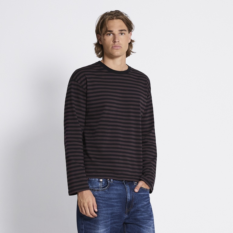 Striped long sleeve tee "Lion stripe"